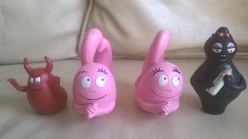 Figurines barbapapa plastoy - barbapapa,