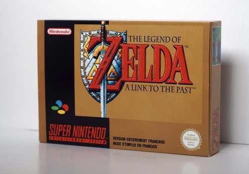 Boîte snes zelda a - a, link