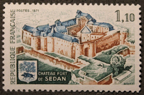 Timbre château fort de - timbre,