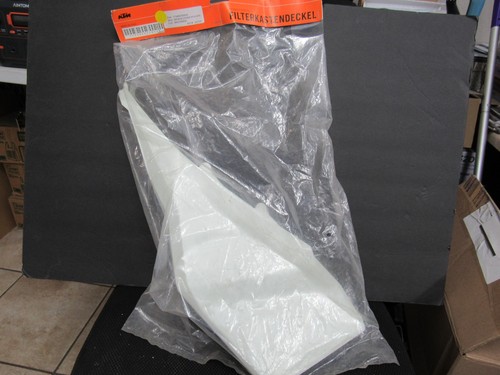 Oem ktm air box - box, white