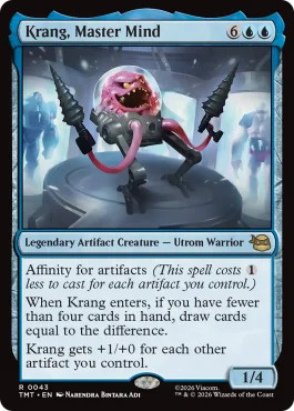 Magic mtg krang master mind - mtg,