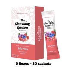 6 boîtes X The Charming Garden Jelly Fiber Detox Cleanse Colon Weight Management