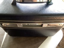Vintage SAMSONITE Profile II Carry On Makeup Beauty Case w/ Mirror Tray 2 Keys