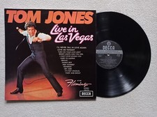 LP 33T TOM JONES "Live in Las Vegas" DECCA 258.079 FRANCE )
