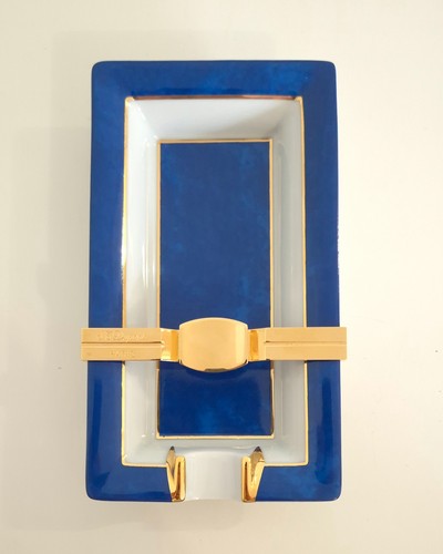 Dupont ashtray blue - ashtray,