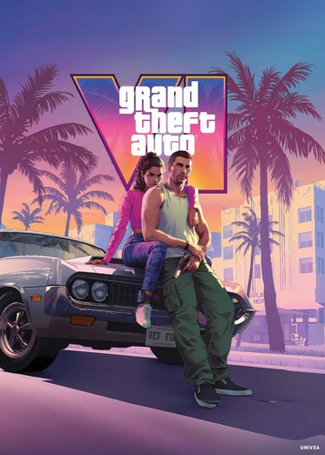 Gta affiche jeux - gta,