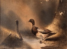 dessin original ancien Paysage