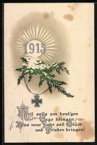 Lithographie année 1915 - , au