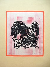 Silhouette En Papier Découpé