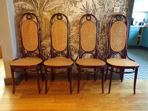 Suite chaise repas thonet - de, repas-thonet