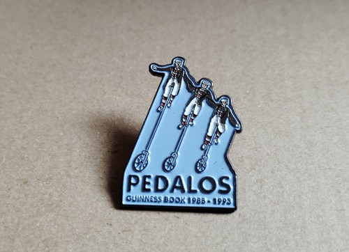 Pin pedalos monocycle - pedalos, (monocycle