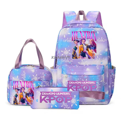 Pop demon hunters backpack - k-pop,