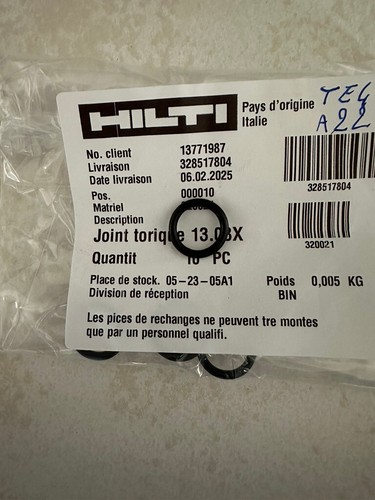 Joint toriques piston - toriques,