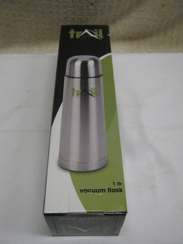 Flacon eau litre en acier - flacon,