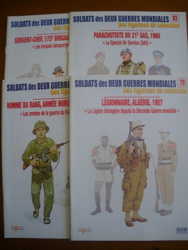 Soldat plomb livrets - de, la