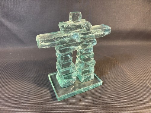 Ancienne sculpture verre - ancienne, en