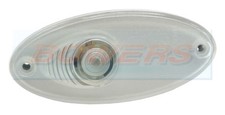 Hella Clear White Front Oval