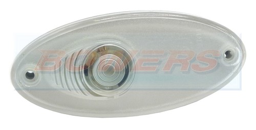 Hella clear white front oval - hella,