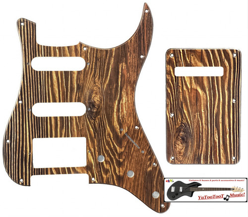 New pickguard hss - hss, backplate