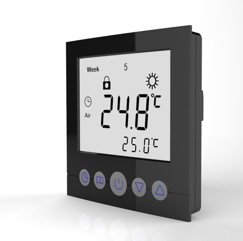 Thermostat salle encastré - de,