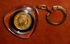 Napoleon III Emperor keychain gold coin (fake) brand FD