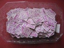 ++"528.21"  LOT DE 1150 TIMBRES BELGES Y&T No 1067  3 Francs ROI BAUDOUIN 1er