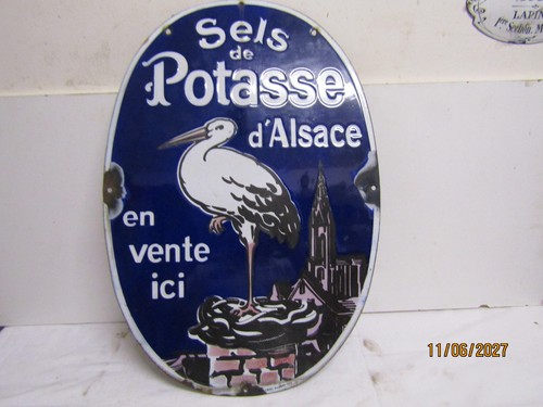 Plaque émaillée ancienne - plaque,