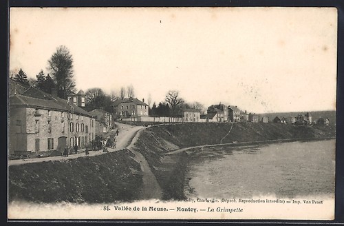 Cpa montey vallée la - cpa, de
