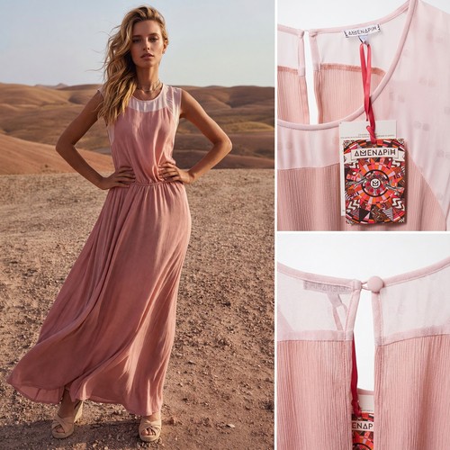 Amenapih robe longue dos - longue,