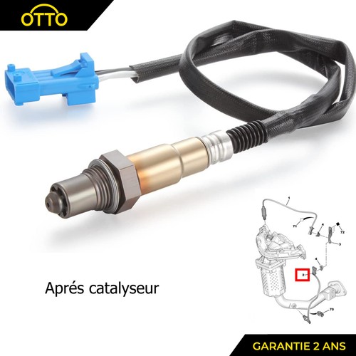 Sonde lambda apres catalyseur - sonde,