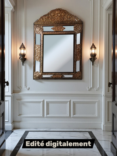 Miroir biseauté parecloses - miroir,