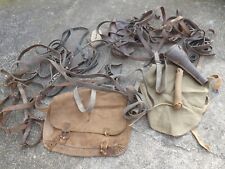Guerre 1914 1918 Lots Divers Brides Sacoche Corde Outil Francais de Cavalerie