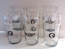 Lot 6 verres à bière 50 cl "