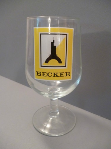 Verre bière publicitaire - bière,
