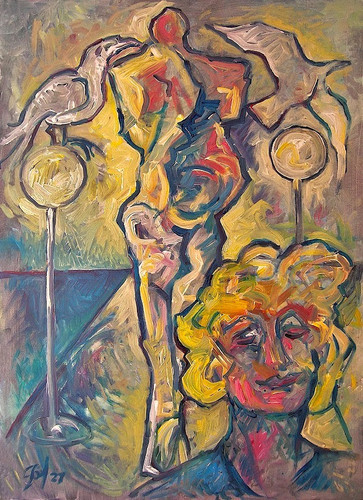 Quai peinture toile - "le,