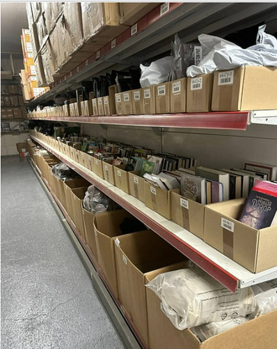 Lot résiduel livres russes - de,