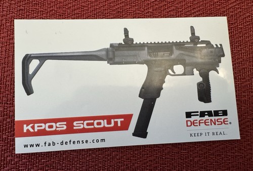 Fab defense kpos scout - fab,