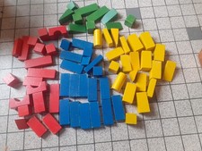 Jouet Anciens Lot Cubes En