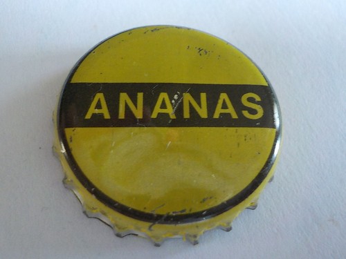 Capsule ancienne soda ananas - capsule,
