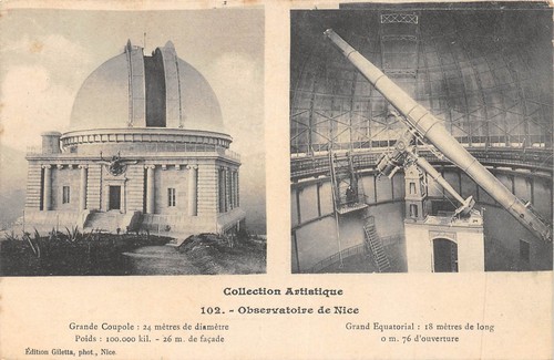 Cpa observatoire nice - cpa, /