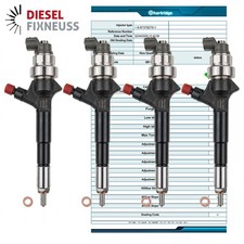 4x 8-97376270-2 Injecteur