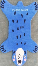 Tapis léopard 3x5 pieds fait