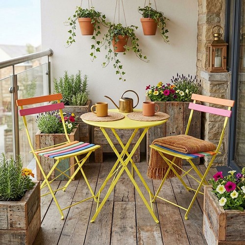 Table bistrot fer harms - bistrot,