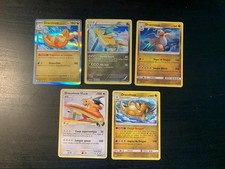 Lot 5 Cartes Pokémon