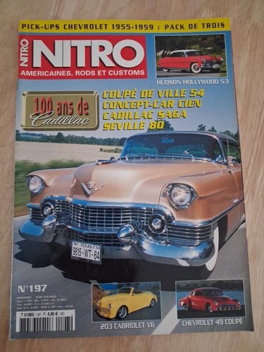 Revue automobile nitro 197 - automobile,