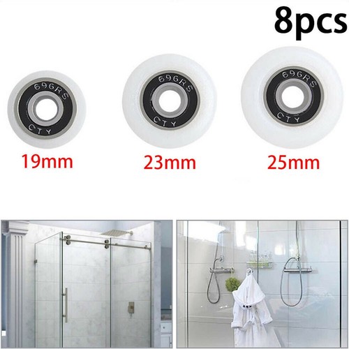 Roulettes porte douche - porte,