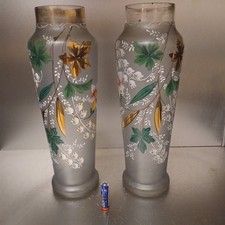lot 2 grands vases Art Nouveau