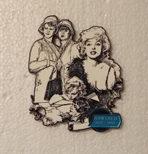 pin's Marilyn , film avec Tonis Curtis en Noir et Blanc , dernier expl