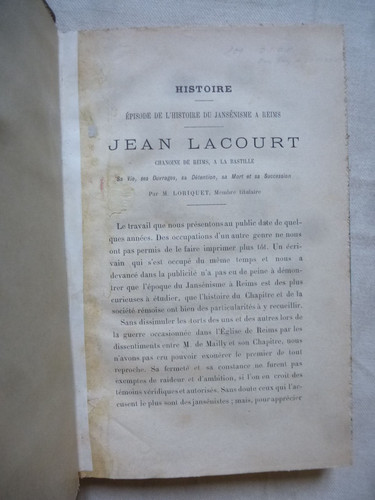 Jansénisme reims jean - à,