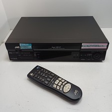 JVC HR-S6953 S-VHS-ET Video-Recorder Super-VHS TESTED PAL/NTSC-PB J.O.G. +Remote